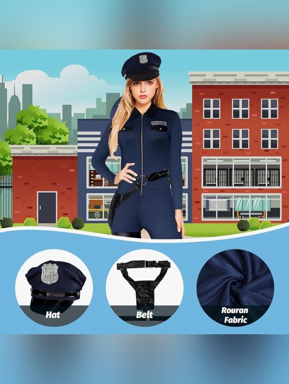 Police Costume #1352 - Picture 11 of 14
